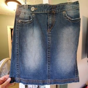 Jean skirt